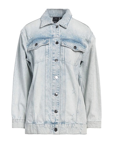 ARMANI EXCHANGE Denim jacket Blue 100% Cotton