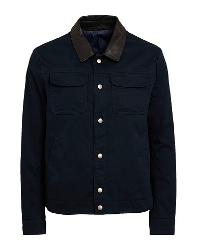 GMS-75 Jacket Midnight blue 98% Cotton, 2% Elastane, Leather