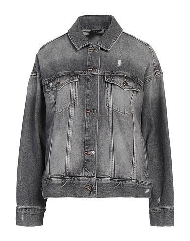 ARMANI EXCHANGE Denim jacket Black 100% Cotton