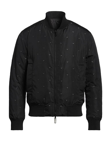 EMPORIO ARMANI Bomber Black 100% Polyester, Elastane