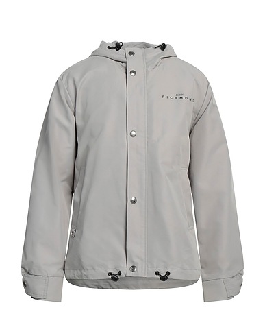 JOHN RICHMOND Jacket Grey 65% Cotton, 35% Polyester