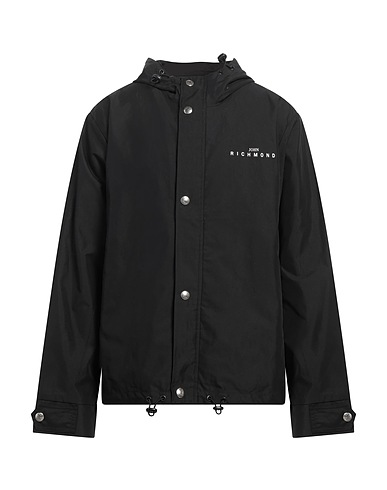 JOHN RICHMOND Jacke Schwarz 65% Baumwolle, 35% Polyester