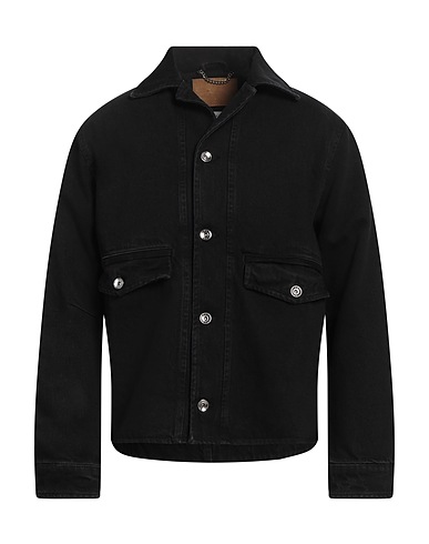 1989 STUDIO Giubbotto jeans Nero 100% Cotone