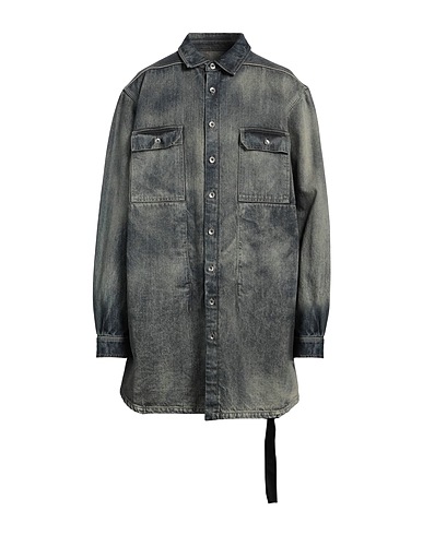 DRKSHDW by RICK OWENS デニムブルゾン ブルー コットン 100%