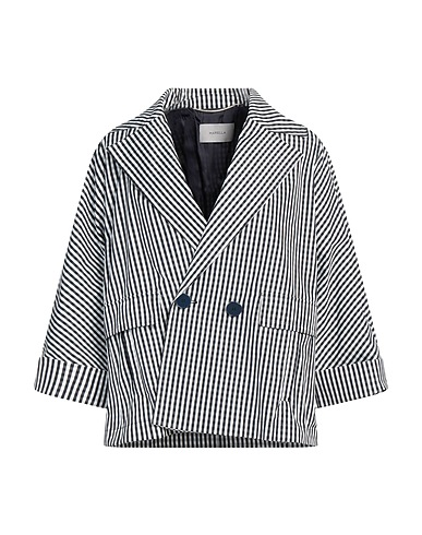 MARELLA Double breasted pea coat Black 100% Polyester