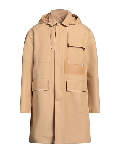 DUNO Full-length jacket Sand 51% Cotton, 49% Polyester