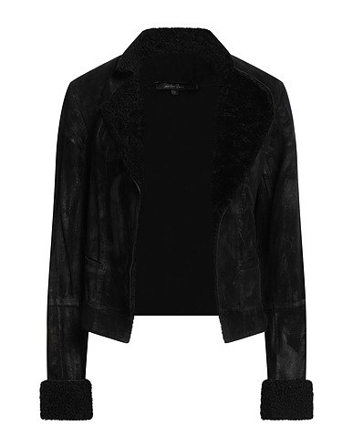 URBAN ZEN Jacket Black 100% Lambskin