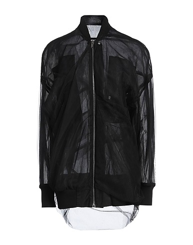 RICK OWENS Bomber Black 100% Polyamide