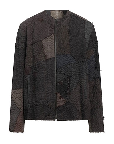 BY WALID Jacket Dark green 100% Linen