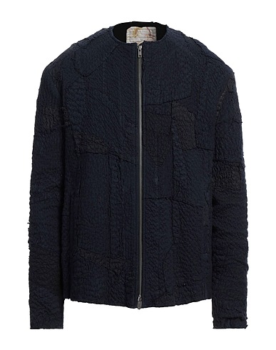 BY WALID Jacket Navy 100% Cotton