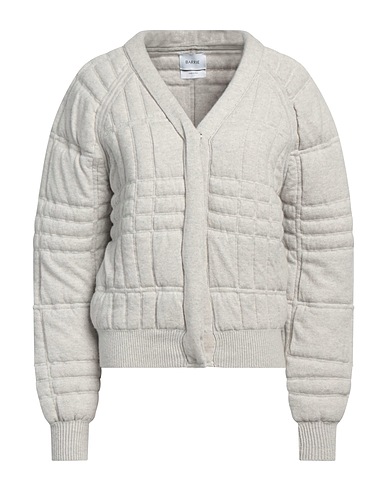 BARRIE Shell jacket Light grey 100% Cashmere