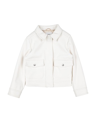 ELEVENTY Jacke Weiß 50% Polyurethan, 50% Polyester