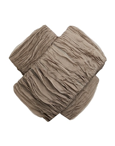 RICK OWENS Cappa Piombo 100% Seta
