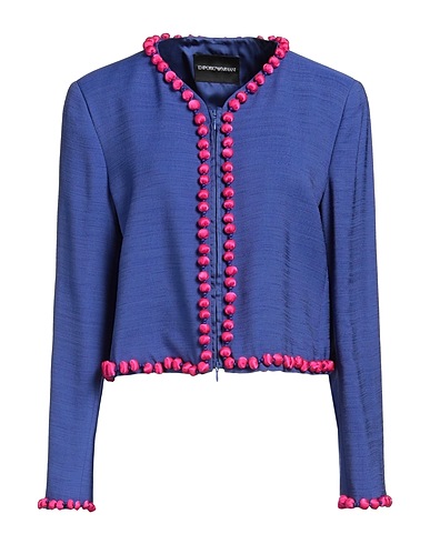 EMPORIO ARMANI Giubbotto Viola 100% Viscosa, Seta