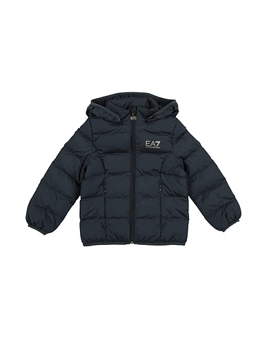 EA7 Shell jacket Navy blue 100% Polyester