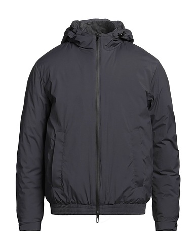 EMPORIO ARMANI Jacket Charcoal 92% Polyamide, 8% Elastane