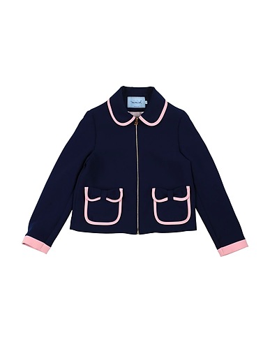 MIMISOL Giubbotto Blu navy 92% Poliestere, 8% Poliuretano