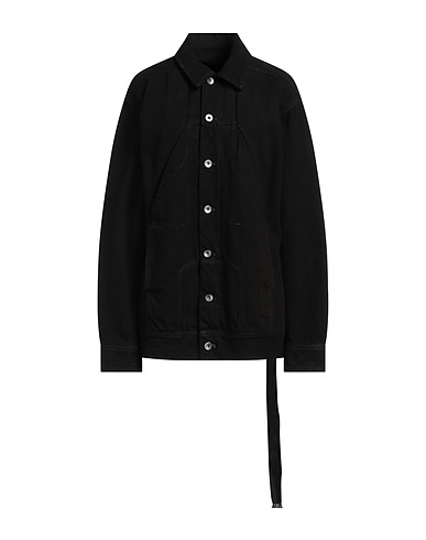 DRKSHDW by RICK OWENS Giubbotto jeans Nero 100% Cotone