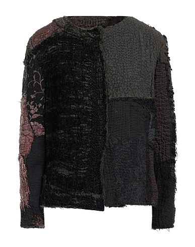 BY WALID Jacket Dark green 100% Silk