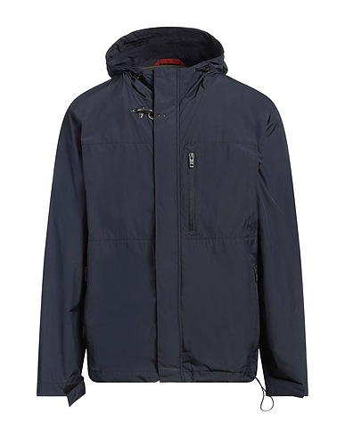 FAY Jacket Navy blue 100% Polyamide