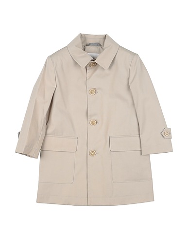 ELEVENTY Full-length jacket Beige 94% Cotton, 6% Polyurethane