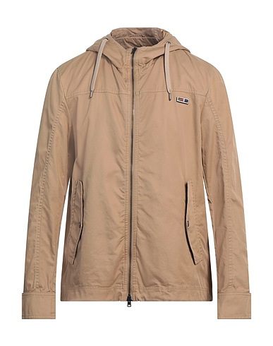 HERNO Jacket Camel 100% Cotton