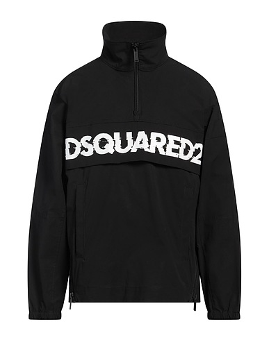DSQUARED2 Jacket Black 97% Cotton, 3% Elastane