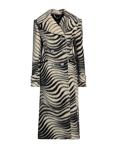RABANNE Cappotto Avorio 99% Lana, 1% Seta