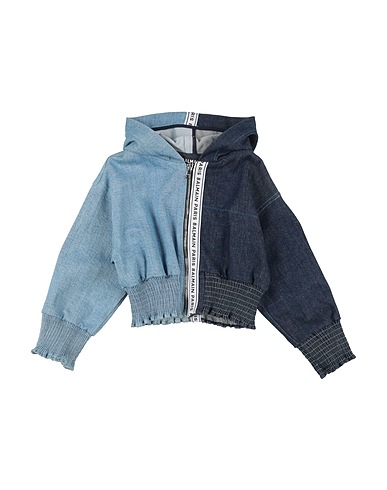 BALMAIN Denim jacket Blue 98% Cotton, 2% Elastane