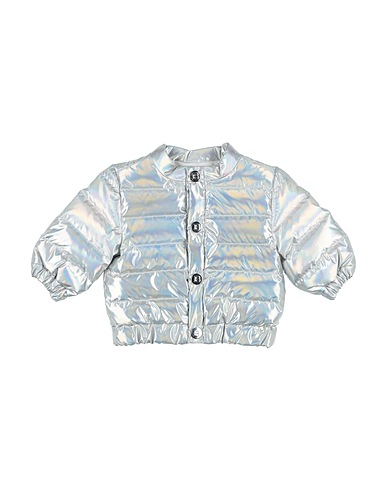 BALMAIN Shell jacket Silver 100% Polyamide, Polyester