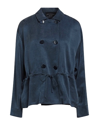 EMPORIO ARMANI Caban e doppio petto Blu navy 100% Cupro