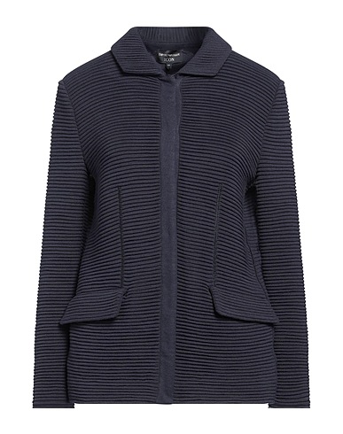 EMPORIO ARMANI ブルゾン ICON ネイビー バージンウール 48% / アクリル 48% / ナイロン 3% / ポリウレタン 1%