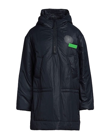 GANNI Shell jacket Navy blue 100% Recycled polyamide