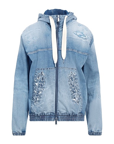 DSQUARED2 Giubbotto jeans Blu 98% Cotone, 2% Elastan