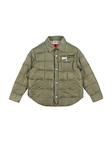 FAY ARCHIVE Piumino Verde militare 100% Poliammide