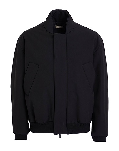 FEAR OF GOD Bomber Black 54% Virgin Wool, 46% Cotton, Wool, Polyamide, Elastane