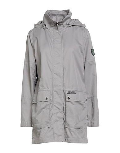 HERNO Full-length jacket Grey 100% Cotton, Polyester