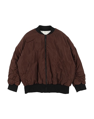 UNLABEL Jacke Schokobraun 70% Polyamid, 30% Baumwolle