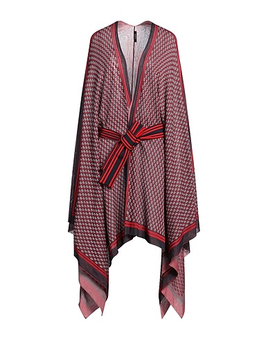 BALMAIN Cape ROSSO 76% Viscose, 24% Polyamide, Elastane