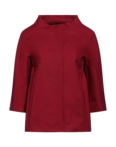 HERNO Jacket Burgundy 98% Cotton, 2% Elastane
