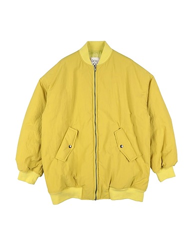 DOUUOD Jacket Lime green 74% Polyamide, 26% Cotton, Elastane