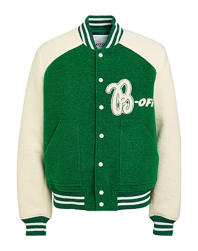 BLAST-OFF Jacke Grün 60% Wolle, 35% Polyester, 5% Andere Fasern