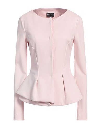 EMPORIO ARMANI Giubbotto Rosa chiaro 77% Viscosa, 17% Poliammide, 6% Elastan