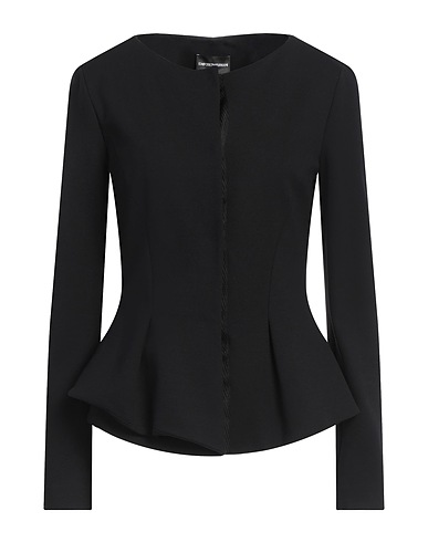 EMPORIO ARMANI Giubbotto Nero 77% Viscosa, 17% Poliammide, 6% Elastan