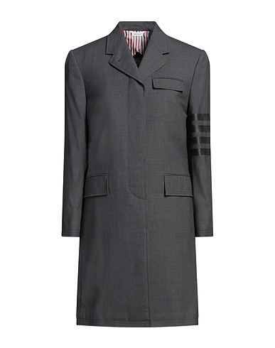THOM BROWNE Full-length jacket Lead 100% Wool