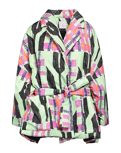 STELLA JEAN Coat Light green 100% Polyester