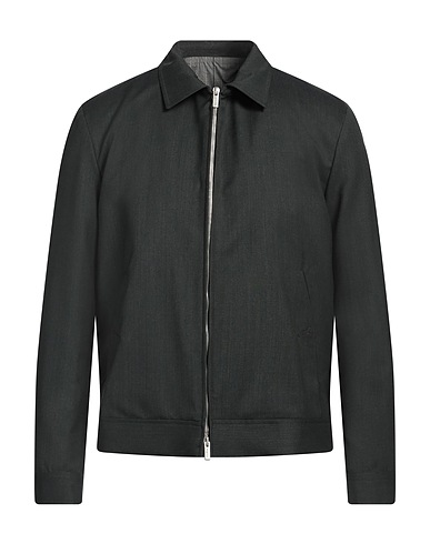 BOGLIOLI Jacket Dark green 100% Virgin Wool