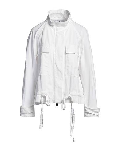 DONDUP Denim jacket White 100% Cotton