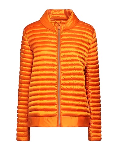 SAVE THE DUCK Shell jacket Orange 100% Nylon