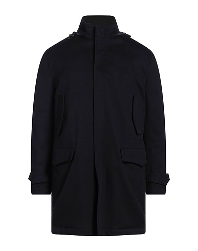 BOGLIOLI Coat Navy 100% Cashmere